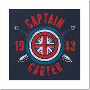 Captain Carter Posters and Art